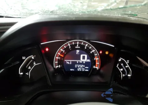 2016 Honda Civic Lx from USA, damaged, VIN 19XFC2F54GE038073